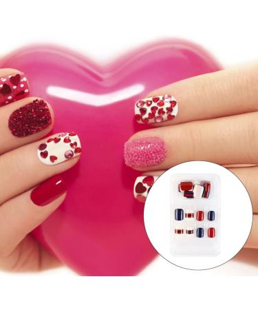 dijiusidy False Nail Perfect Matching Simple to Wear Fingernail Full Coverage Press Type Strong Viscosity Adjustable Paster Type 23 F741 Type 23 F741 - Buy Online on GoSupps.com
