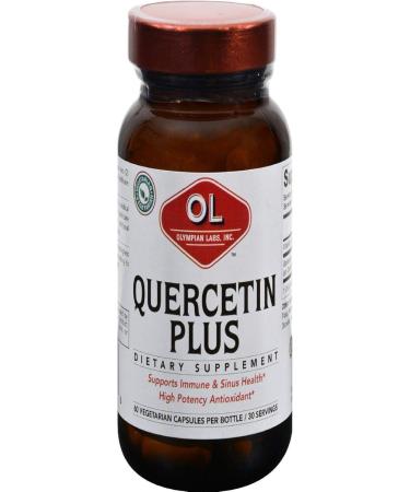Quercetin Plus - 60 Veg Capsules for Immune Support | Buy Internationally - Buy Online on GoSupps.com