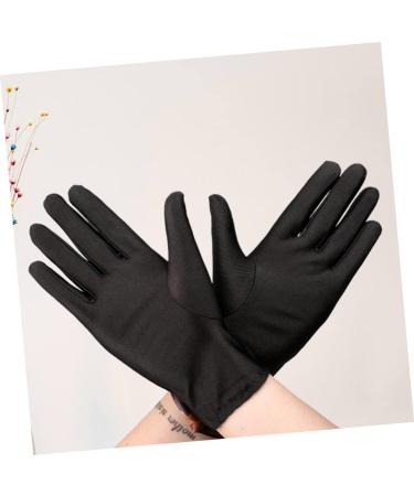 FOMIYES 9 Pairs Costume Honor Guard Gloves Hand Gloves Moisturizing Coin Cotton Gloves Hand Care Gloves Working Gloves Nylon Inspection Gloves Cotton Gloves Black Travel White Gloves Clean - Buy Online on GoSupps.com