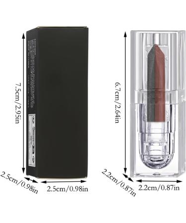  Derwrtup Matte lipstick for women - Matte lip gloss - Multi-purpose shade - Non-sticky - Two-tone - Long-lasting moisturizing lipstick for healthy lips - Buy Online on GoSupps.com