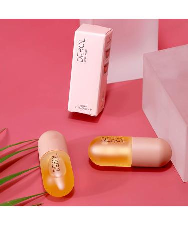 DEROL Lip Plumper by Vafee - Natural Lip Care Serum for Fuller Lips | Hydrating, Reduce Fine Lines, Lip Mask - 5.5ML - Buy Online on GoSupps.com