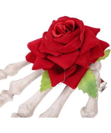 Beaupretty Skeleton Hands Hair Clip Rose Hair Clip Halloween Hair Clips for Halloween Party Masquerade - Buy Online on GoSupps.com