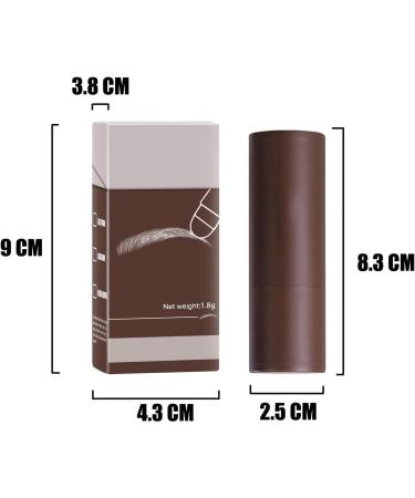 Eyebrow Stamp Stencil Kit Waterproof Brow Stencil Brown Brow Stamp Shaping Kit Long-Lasting Eyebrow Powder and Multiple Eyebrow Cards Sillervan - Buy Online on GoSupps.com