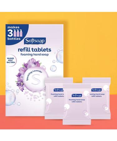 Buy Softsoap Hand Soap Tablets - Sparkling Lavender Refill (3 Count) | Eco-Friendly & International Shipping - Buy Online on GoSupps.com