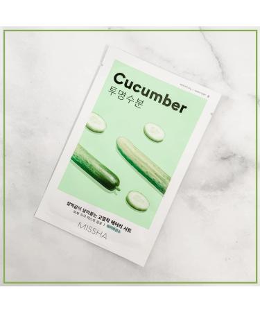 Missha Airy Fit Cucumber Sheet Mask 19g - Buy Online on GoSupps.com