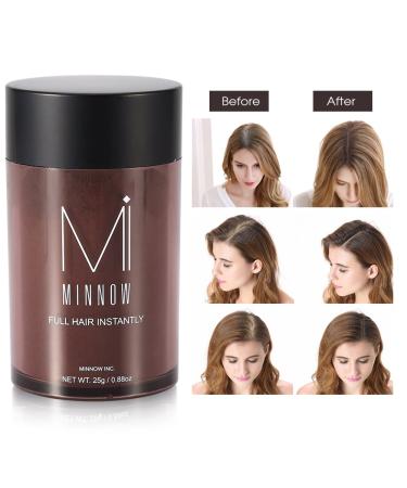 Medium Brown Hair Fiber Powder for Baldness Concealer and Thickening Hair - Women Men Hair Loss Concealer for Thinning Hair - Buy Online on GoSupps.com