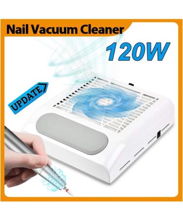  LNHHG Professional Nail Dust Extractor 120W Nalstofzuir for Nals Extractor Fan for Manicure With Filter Low Noise Aspirator Naltafel Dust ExtractorWhite 1 White - Buy Online on GoSupps.com