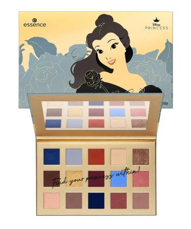 essence Disney Princess Belle eyeshadow palette 01 Don't judge a book by its cover - 5-pack