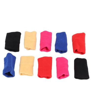 Nylon Finger Protector Nylon Finger Sleeve Set for Daily Use Pressure Finger Guard Sports Finger Protection