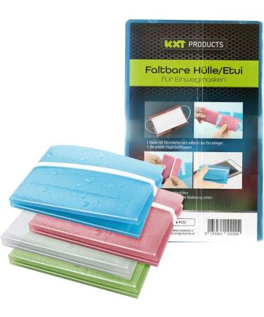 KXT FFP2 Mask Box Set - Hygienic Storage Solution | Double Pack + 4 Cases - Xbo1 White - Buy Online on GoSupps.com