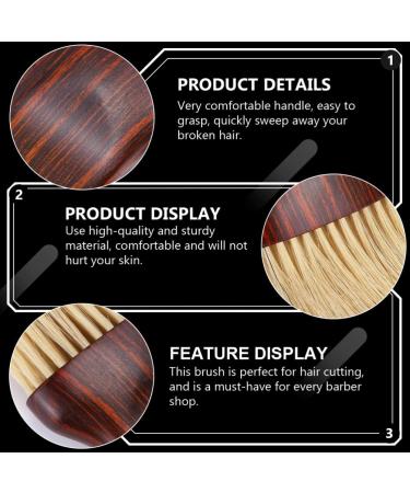 1pc Hair Brush Hairdressing Brush Broken Hair Cleaning Brush Broken Hair Duster Barber Neck Face Duster Hairdressing Haircut Brush Hair Neck Sweep Soft Nylon Wool Child Broom - Buy Online on GoSupps.com