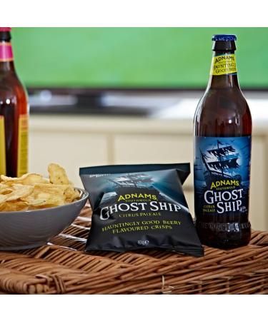 Fairfields Farm Crisps - Adnams Ghost Ship 40g | Pack of 10 - Buy Online on GoSupps.com