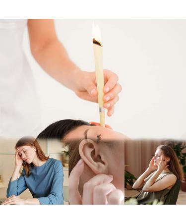 20 PCS Beeswax Ear Candles Kit for Ear Wax Removal - Non-Toxic Candling for Ear Cleaning - Buy Online on GoSupps.com