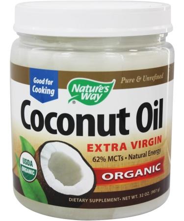 Nature's Way - Organic Pure Extra Virgin Coconut Oil - 32 oz. - Buy Online on GoSupps.com