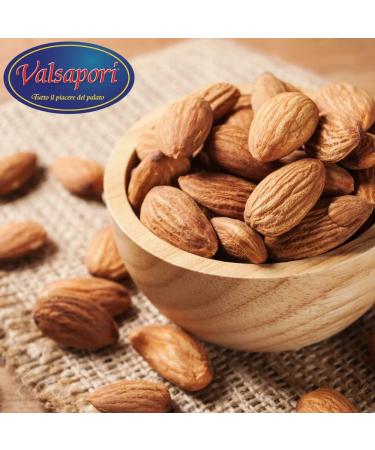  HOME LINE Valsapori - Raw Shelled Almonds - 1 kg Pack - Origin: Sicily | Unroasted Italian Almonds - Dried Fruit Snack a source of calcium phosphorus and magnesium - Buy Online on GoSupps.com