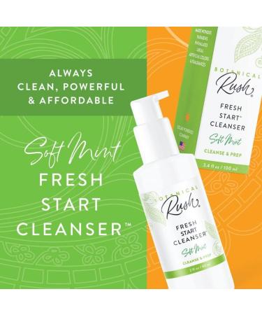 Fresh Start Cleanser - Daily Makeup Remover & Shaving Solution for All Skin Types | 3.4 Oz Concentrated Formula - Buy Online on GoSupps.com