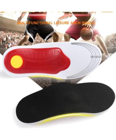 Arch Support Orthopedic Insoles Plantar Fasciitis Relief Arch Support Shoe Inserts Insoles for Flat Feet Shock Absorption Comfortable Insoles Large - Buy Online on GoSupps.com