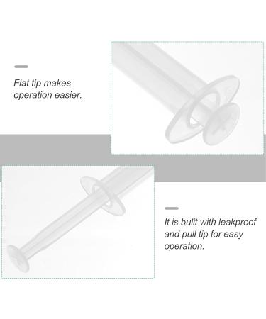 FOMIYES 20pcs Disposable Vaginal Suppository Applicators | Personal Lubricant Syringe Shooter for Pills Gels & Tablets - Buy Online on GoSupps.com