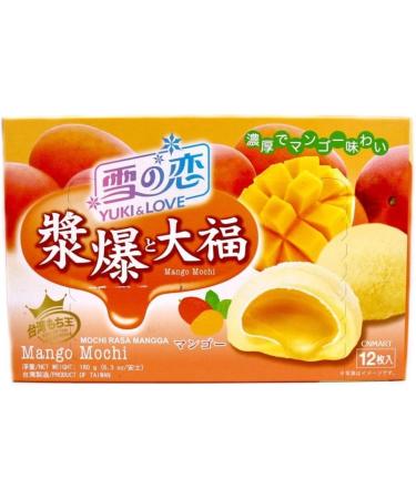 Yuki & Love Mango Mochi 180g Daifuku (Pack of 2) by CNMART - Buy Online on GoSupps.com