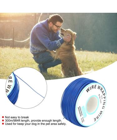 JJ. Accessory Pet Fence Wire 300m/984ft Electric Pet Fence Coil Wire Cables Dog Underground Wire Fencing System(Blue) - Buy Online on GoSupps.com