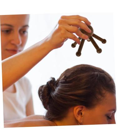 Beaupretty 3 STK Hand Massage Device - Five Claw Wooden Head Scrubber & Creative Spa Tool for Head Massage - Buy Online on GoSupps.com