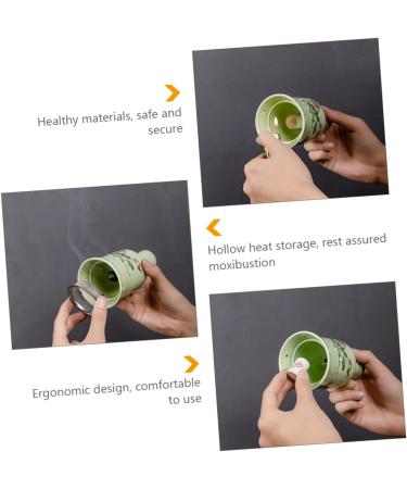 Beaupretty Moxibustion Set Ceramic Moxa Massage & Healing Tools for Wellness | International Shipping - Buy Online on GoSupps.com