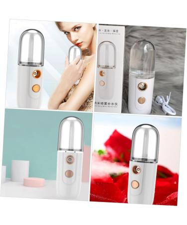 FOMIYES 1pc Spray Hydrating Apparatus Face Sprayer Humidifiers for Home Nanometer Sprayer Mini Humidifier Mini Face Humidifier Facial Nano Mist Sprayer Abs Hydrator Handheld White - Buy Online on GoSupps.com