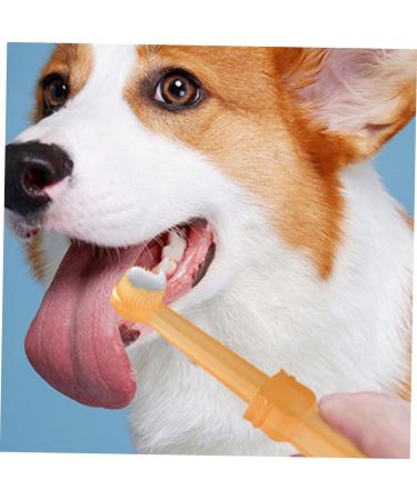 BUGUUYO 1 Set Pet Toothbrush Set Travel Toothpaste Dog Toothbrushes Single-head Toothbrush The Dog Pet Brush - Buy Online on GoSupps.com