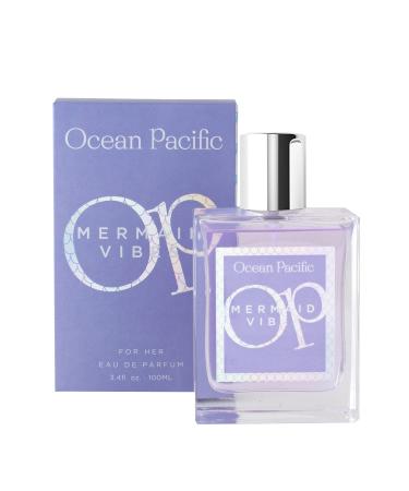Ocean Pacific Mermaid Vibes for Her Eau De Parfum Fruity 3.4 Fl Oz