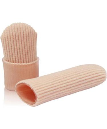 Soft Durable Silicone Finger Toe Blisters Pain Relief Pads | Foot Pain Relief for Men & Women - Apricot S - Buy Online on GoSupps.com