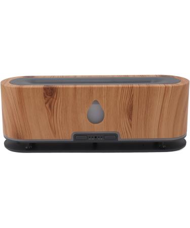 DAUZ Flame Aromatherapy Diffuser | Noiseless Essential Oil Diffuser with Colorful Lights for Home & Office (US Plug - Buy Online on GoSupps.com