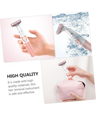 FRCOLOR Women Electric Shaver Painless Hair Trimmer For Face Legs Bikini Line Compact Handy Durable Material For Home Travel - Buy Online on GoSupps.com