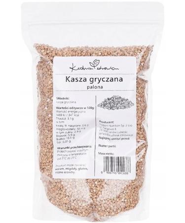Kuchnia Zdrowia Kuchnia Zdrowia - Roasted Buckwheat Groats - Natural - High Quality - Leak-proof zip-lock bag - 1kg Doypack