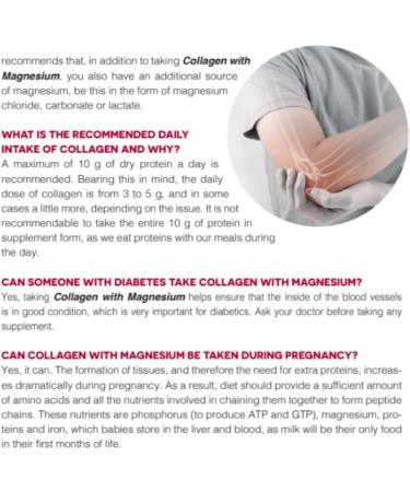 Ana Maria LaJusticia Collagen with Magnesium 180 Tabs - Healthy Teeth, Skin & Bones - Gluten-Free - Energy Boost - Skin Rejuvenation & Nervous System Support - Made in Spain - Buy Online on GoSupps.com