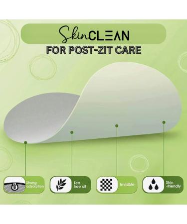 Skin Clean London SKINCLEAN Pimple Patches Acne Hydrocolloid Clear Blemish Stickers infused with Salicylic Acid & Tea Tree Oil Waterproof Mighty Miracle Face Patch 3 sizes (8-10-12mm) - Buy Online on GoSupps.com