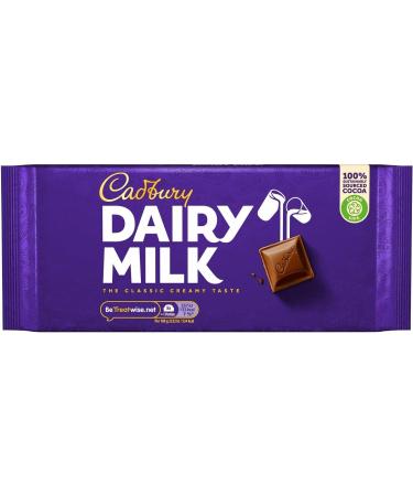  Cadbury Cadbury Dairy Milk Fairtrade Chocolate 200g - Buy Online on GoSupps.com