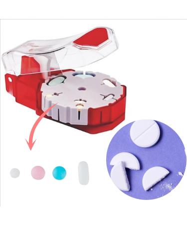 Tablet Cutter & Pill Splitter - Crush & Cut Pills Easily | Versatile Pill Crusher for All Sizes - Buy Online on GoSupps.com