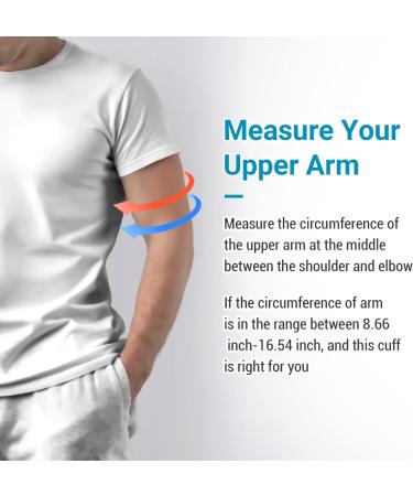 Large Blood Pressure Cuff - Scian Generic Replacement for Upper Big Arms (12.6-17 Inches) - BP Cuff Only | Fast International Shipping - Buy Online on GoSupps.com