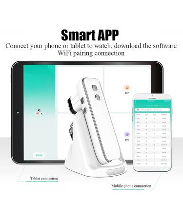 Skin Hair Analyzer HD Intelligent Scalp Analyzer with 50x/200x Lens 10 Million Pixels/ 4 Spectral Detection/APP Analysis for Use in Beauty Salons Homes Hair Salons - Buy Online on GoSupps.com