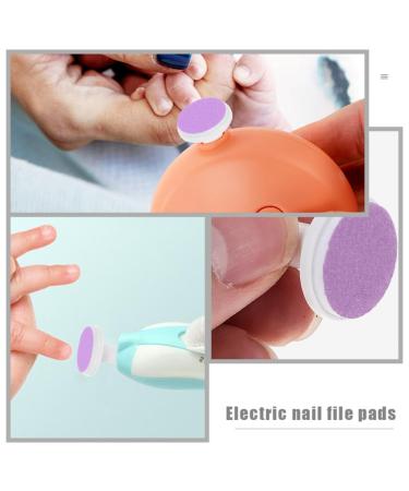 Housoutil 24-Piece Electrical Nail Cutter Replacement Pads for Baby Nail Files Safe & Effective Baby Nail Care - Buy Online on GoSupps.com