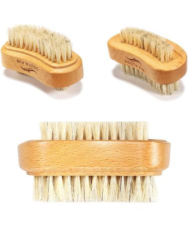 minkissy Wooden Toe and Finger Nail Brush Bristle Nail Brush Nail Cleaning Brush Manicure Wood Hand Nail Scrub Nail Clean up Brush Nail Bamboo Manicure Tools Bristles - Buy Online on GoSupps.com