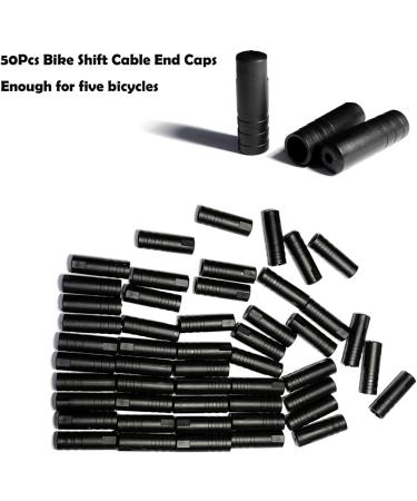 Farbetter 4mm x 50ft Bicycle Derailleur Cable Housing Kit with 50 End Caps - DIY Set for SRAM/Shimano Mountain & Road Bikes - Buy Online on GoSupps.com