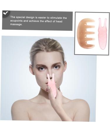 Plafope 1 Massage Device - Multifunctional Scraping Care Tool & Gua Sha Plate (12x4cm) - Pink - Buy Online on GoSupps.com