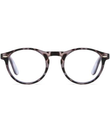 Suertree Blue Light Filter Reading Glasses - Round Eyeglasses for PC & Gaming | UV Protection & Anti-Fatigue | Men & Women | 1.5x Magnification - Buy Online on GoSupps.com