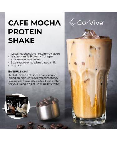 Protein + Collagen Powder | 23g Protein (Grass-Fed Whey + Collagen) | 3.7g BCAAs | Supports Muscle & Joint Health | Gluten & Soy Free | No Artificial Ingredients | 15 Sachets - Vanilla New Vanilla - Buy Online on GoSupps.com