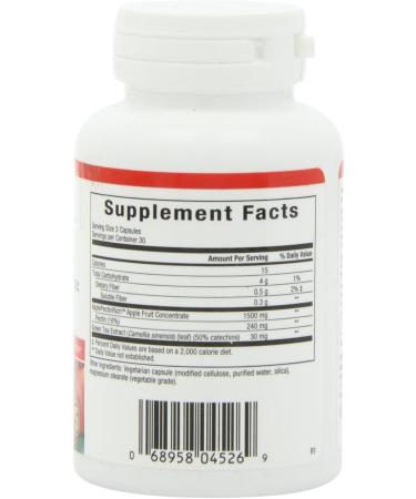 Natural Factors ApplePectinRich Super Strength - 90 vegicaps - Buy Online on GoSupps.com