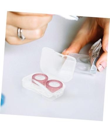 Buy Healvian 32 STK Pink Contact Lens Containers & Travel Accessories - Perfect for International Shipping - Buy Online on GoSupps.com