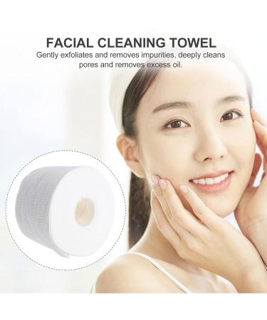 Buy FRCOLOR 1 Roll Makeup Remover Wipes - Non-Fabric Disposable Face Towel for Easy Cleansing & Skin Care | International Shipping Available - Buy Online on GoSupps.com