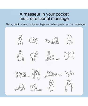 Foot Massage Balls - Trigger Point & Spiky Roller for Deep Tissue Relief & Myofascial Relaxation - Buy Online on GoSupps.com