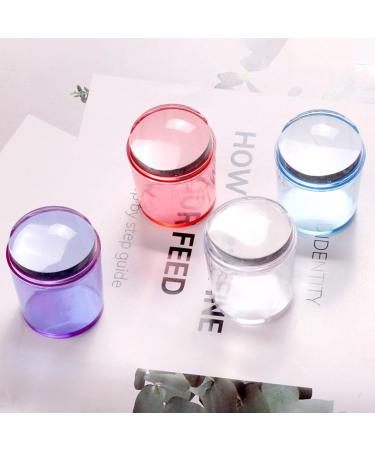 Nail Art Stickers for Women | 1 Set Nail Stamp Tool & Silicone Template for Home Use | Perfect Party Decor - Buy Online on GoSupps.com